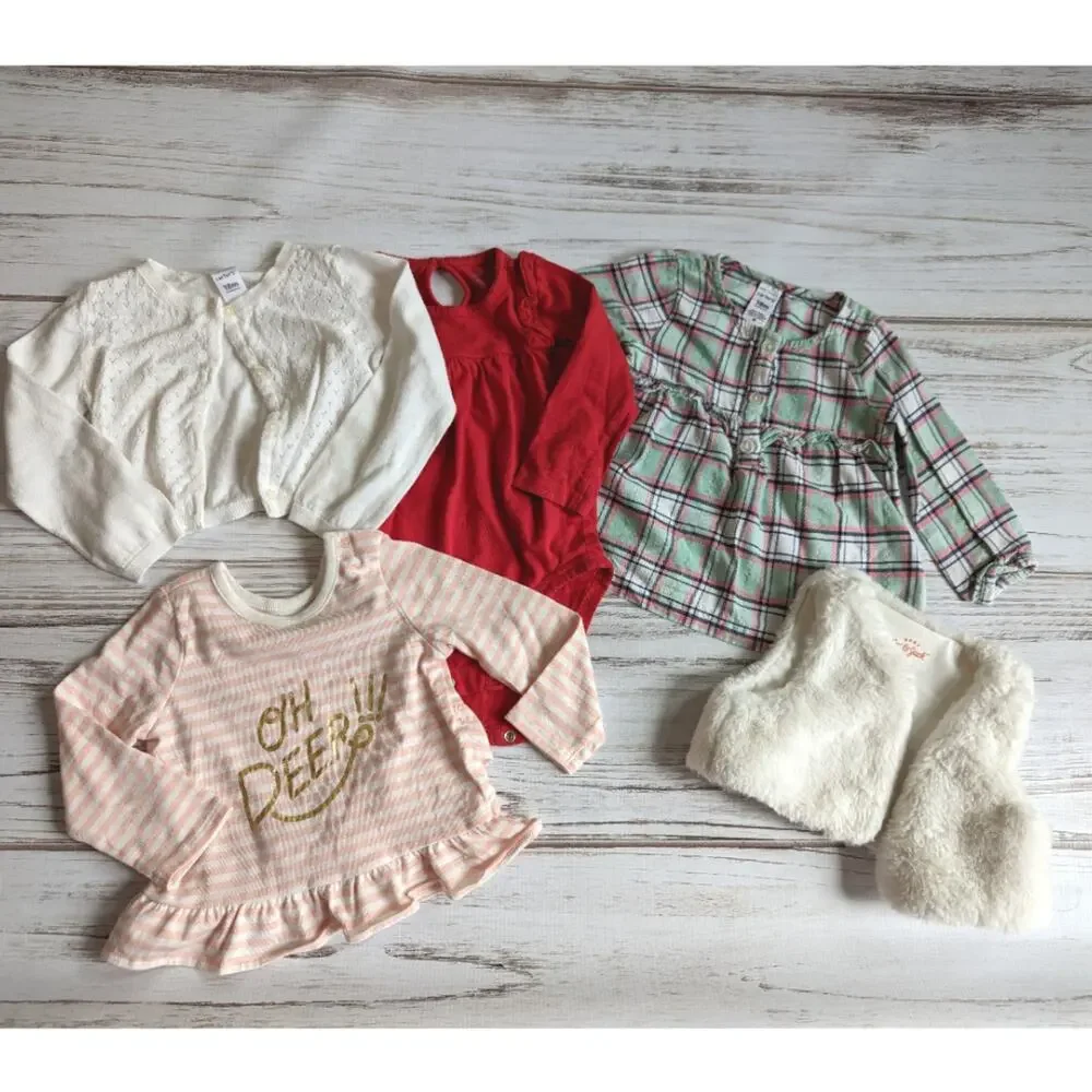 18 Month Toddler Girl Winter Bundle 5 pieces